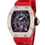 Richard Mille RM 026 Unisex Automatic Stainless Steel Transparent Dial