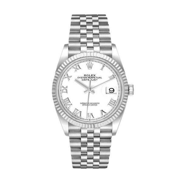 Rolex Datejust 126234WRJ 36MM White Dial Silver-tone Case - Image 2