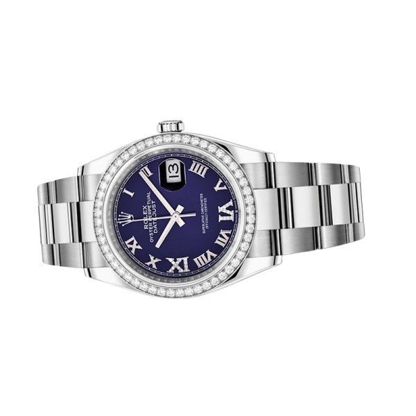 Rolex Datejust m126284rbr-0014 36MM Blue Dial Silver-tone Case - Image 3