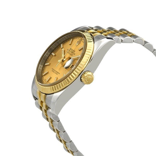 Rolex Datejust 116233-CSJ 36MM Champagne Dial Silver-tone Case - Image 3