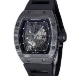 Richard Mille RM 010 Men Automatic Rubber Band Transparent Dial