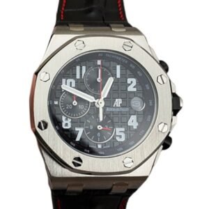 Audemars Piguet Royal Oak Offshore 43mm Men??s 26470ST.OO.A101CR.01 Leather Strap