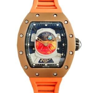 Richard Mille RM52-05 Mechanical Men Mars Earth Dial Rubber Band