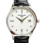 Patek Philippe Calatrava 40mm CalatravaWSL003 Men??s Leather Strap Automatic