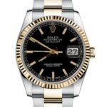 Rolex Datejust 116233BKSO 36MM Black Dial Silver-tone Case