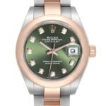 Rolex Datejust 279161 28MM Green Dial Silver-tone Case