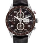 Tag Heuer Carrera CV2A1S.FC6236 Men??s 43mm Brown Dial Silver-tone