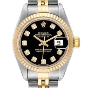 Rolex Datejust 279173 28MM Black Dial Silver-tone Case