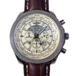 Breitling Bentley Men??s AB0612 46mm Stainless Steel White Dial
