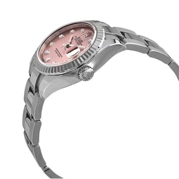 Rolex Datejust m279174-0004 28MM Pink Dial Silver-tone Case - Image 3