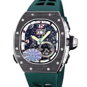 Richard Mille RM 62-01 Automatic Men Watch Transparent Dial