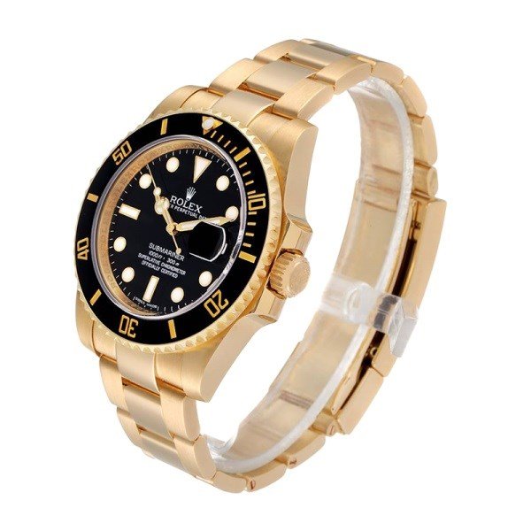 Rolex Submariner 116618LN-97208 40MM Black Dial Gold-tone Case - Image 3