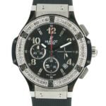 Hublot Big Bang 38mm 301.SM.1770.GR Ladies Diamond Silver-tone