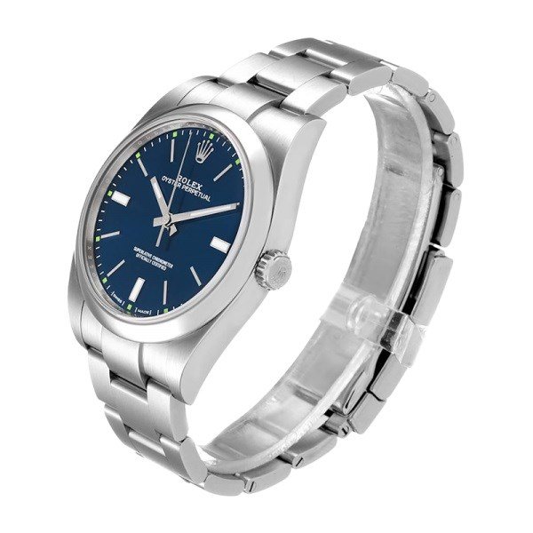 Rolex Oyster Perpetual m114300-0002 41MM Blue Dial Silver-tone Case - Image 3