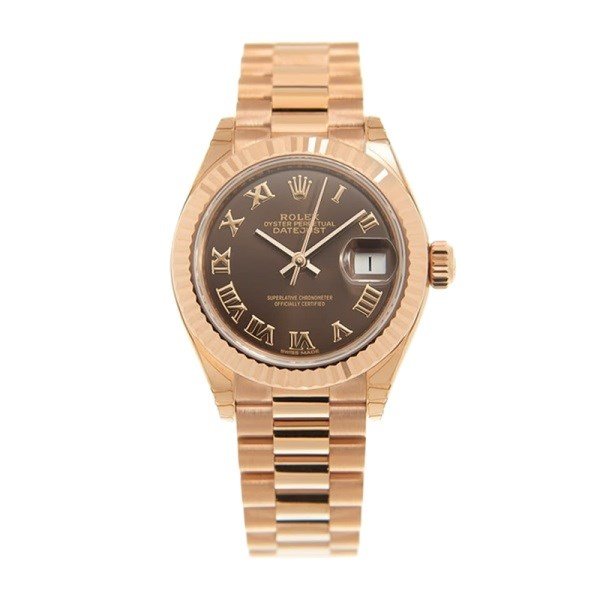 Rolex Datejust m279175-0014 28MM Chocolate Dial Rose Gold-tone Case - Image 2