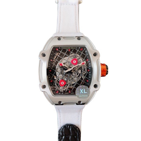 Richard Mille RM27-04 Men Mechanical Transparent Dial Nylon Strap Stainless Steel - Image 2