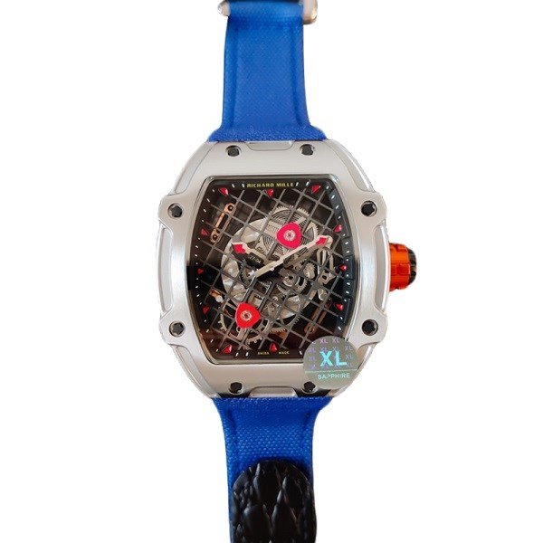 Richard Mille RM27-04 Men Mechanical Transparent Dial Nylon Strap Stainless Steel - Image 6