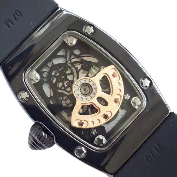 Richard Mille RM07-01 Automatic Ladies Black With Diamonds Dial Ceramics Bezel Watch - Image 3