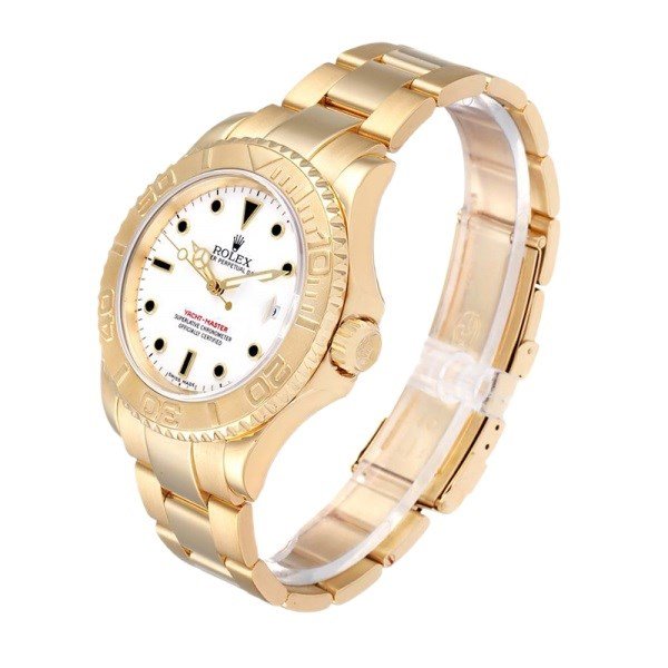 Rolex Yacht-master 16628WSO 40MM White Dial Gold-tone Case - Image 3