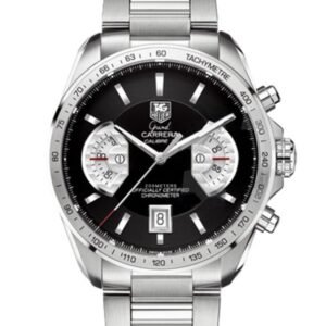 Tag Heuer Grand Carrera CAV511A.BA0902 Men 43mm Silver-tone