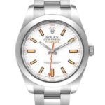 Rolex Milgauss 116400-72400 40MM White Dial Silver-tone Case