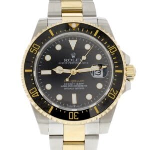 Rolex Sea-Dweller m126603-0001 43MM Black Dial Gold-tone Case