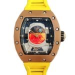 Richard Mille RM52-05 Men Mechanical Watch Rubber Band