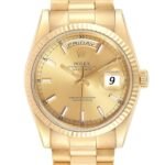 Rolex Day-Date 118238CSP 36MM Champagne Dial Yellow Gold-tone Case