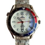 Omega Seamaster Men??s 212.32.41.20.04.001-1 Silver-tone White Dial Asian Automatic