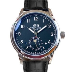 Patek Philippe Grand Complications 40mm GrandBKAL020 Men??s Leather Strap