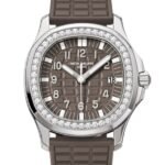 Patek Philippe Aquanaut Ladies 5067A-023 32mm Brown Dial Silver-tone