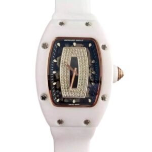 Richard Mille RM07-01 Ladies Automatic Black With Diamonds Dial Watch