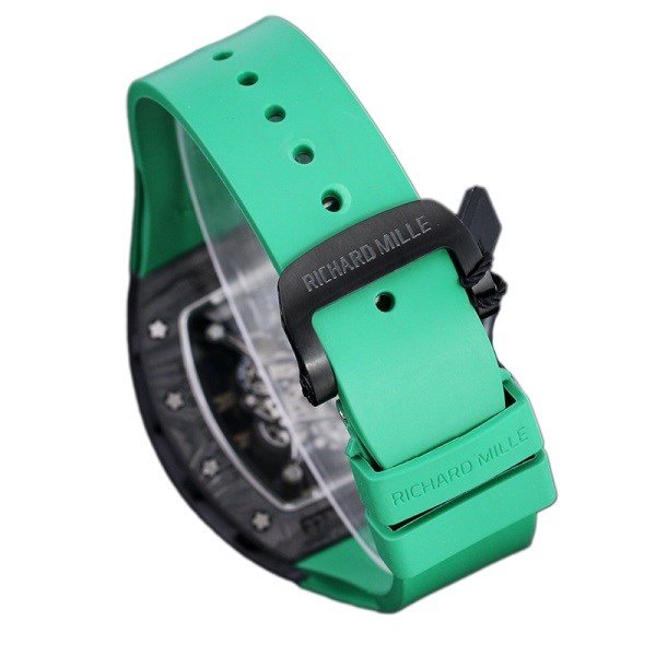 Richard Mille RM 61-01 Men Automatic Ceramics Bezel Transparent Dial Watch - Image 3