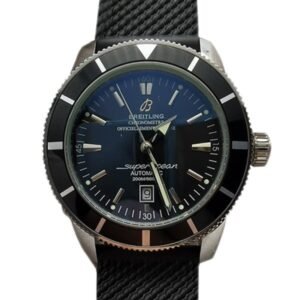 Breitling Superocean 46mm Men??s AB2010121B1S1 Silver-tone Black Dial