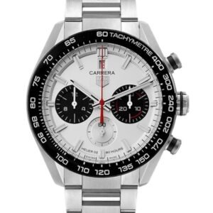 Tag Heuer Carrera Men??s CBN2A1D.BA0643-1 43mm Silver-tone Ceramics Bezel