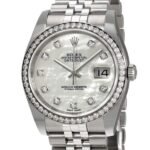 Rolex Datejust 116244MDJ 36MM Mother of Pearl Silver-tone Case