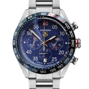 Tag Heuer Carrera 43mm Men CBN2A1F-001 Silver-tone Quartz