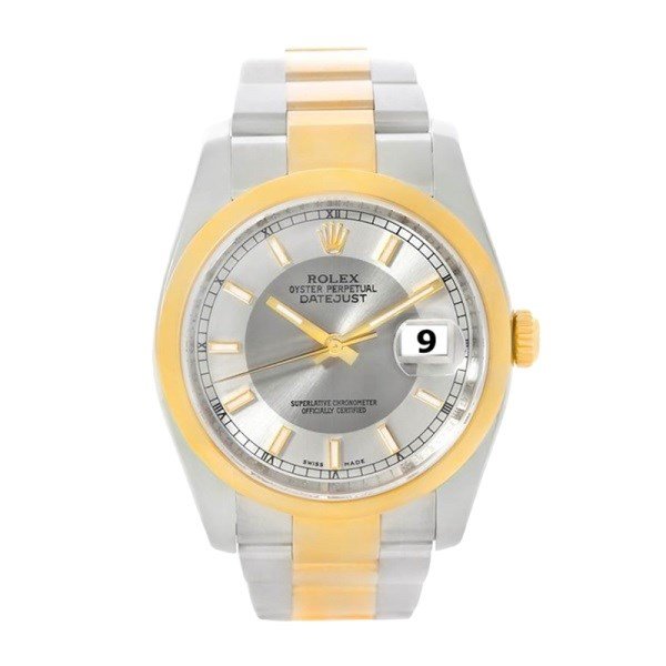 Rolex Datejust 116203STSO 36MM Silver Tuxedo Dial Silver-tone Case - Image 2