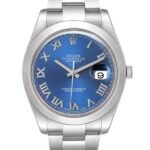 Rolex Datejust 116300-72210 41MM Blue Dial Silver-tone Case