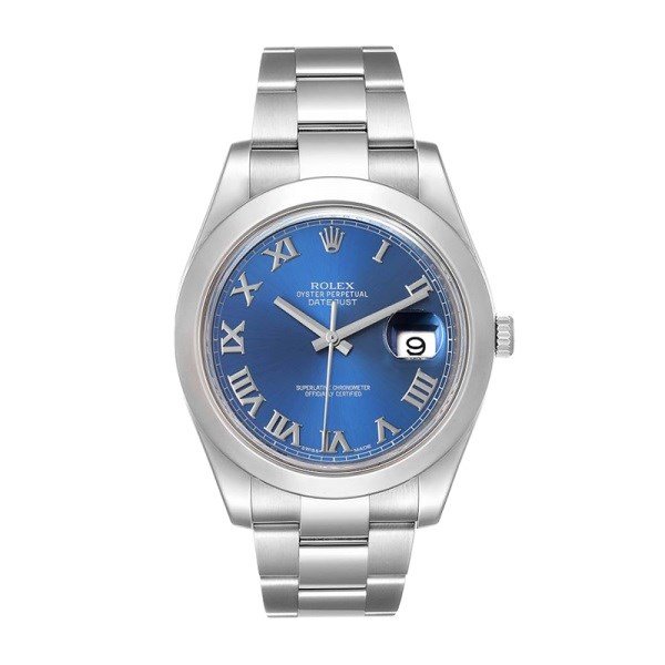 Rolex Datejust 116300-72210 41MM Blue Dial Silver-tone Case - Image 2
