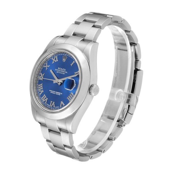 Rolex Datejust 116300-72210 41MM Blue Dial Silver-tone Case - Image 3