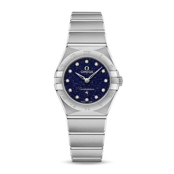 Omega Constellation 27mm 131.10.25.60.53.001 Ladies Quartz Blue Dial - Image 2