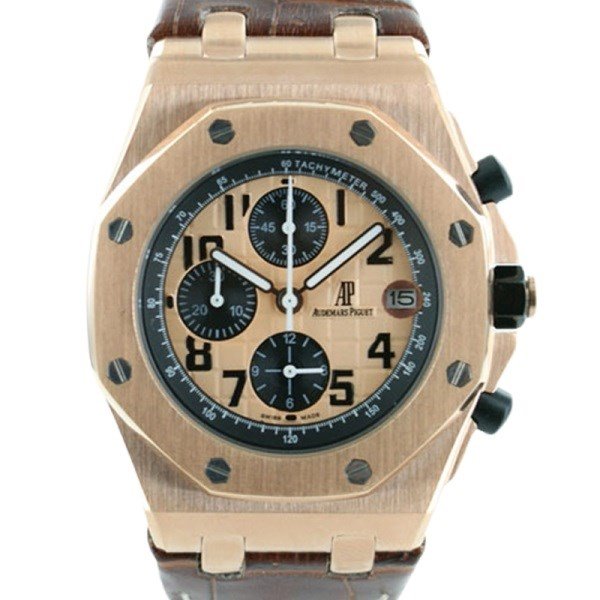 Audemars Piguet Royal Oak Offshore 42mm Men??s RoyalOakOffshore010 Leather Strap
