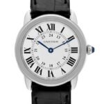 Cartier Ronde Ladies 35mm W6700155 White Dial Watch