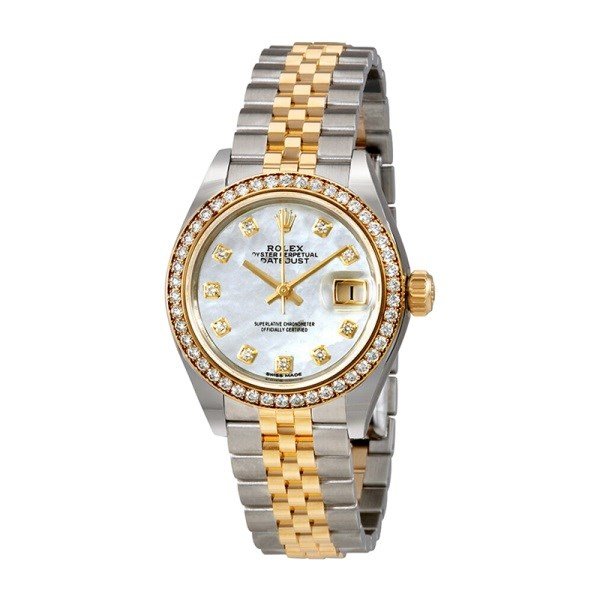 Rolex Datejust m279383rbr-0019 28MM Mother of Pearl Dial Silver-tone Case - Image 2