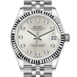 Rolex Datejust m278274-0030 31MM Silver Dial Silver-tone Case