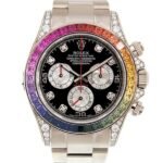 Rolex Daytona 116599RBOW 40MM Black Dial Silver-tone Case