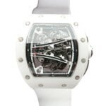 Richard Mille RM061 Men Hand Wind Rubber Band Ceramics Bezel Watch