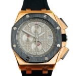 Audemars Piguet Royal Oak Offshore RoyalOakOffshore016 44mm Men??s Rubber Band Silver Dial