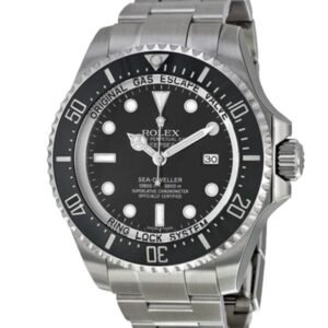 Rolex Sea-Dweller Deepsea 116660-98210 44MM Black Dial Silver-tone Case